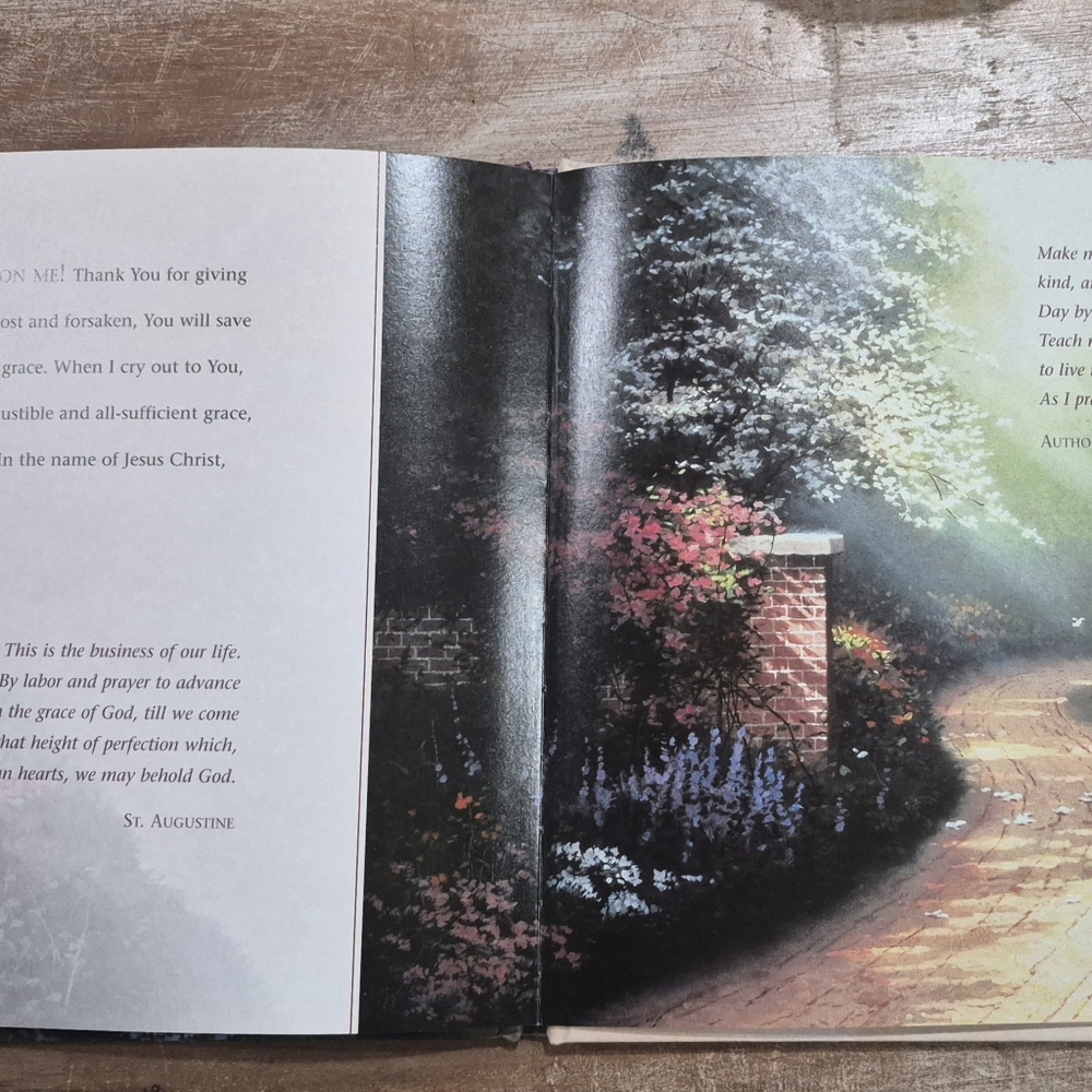 Thomas Kinkade 'Prayers of Hope and Light' with Vibrant Landscape And Candle Set - Picture 7 of 14